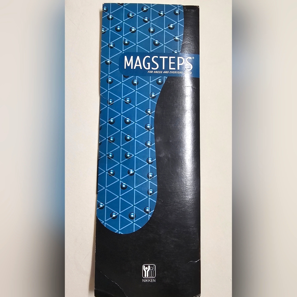 Nikken Magsteps Magnetic Shoe INSERTS 2022 LARGE Uncut Made In USA New